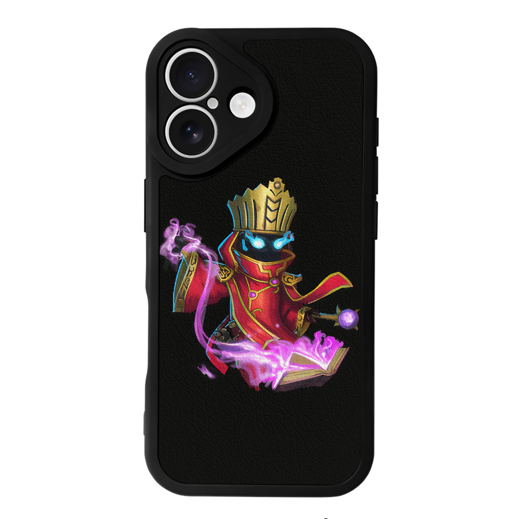 （画像用） リーグ・オブ・レジェンド League of Legends LOL 【iPhone 16シリーズ対応】シリコンスマホケース（レザー調） 材質：シリコン